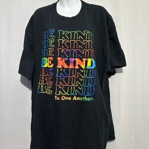 Black Short Sleeve Tee with Vibrant Graphic